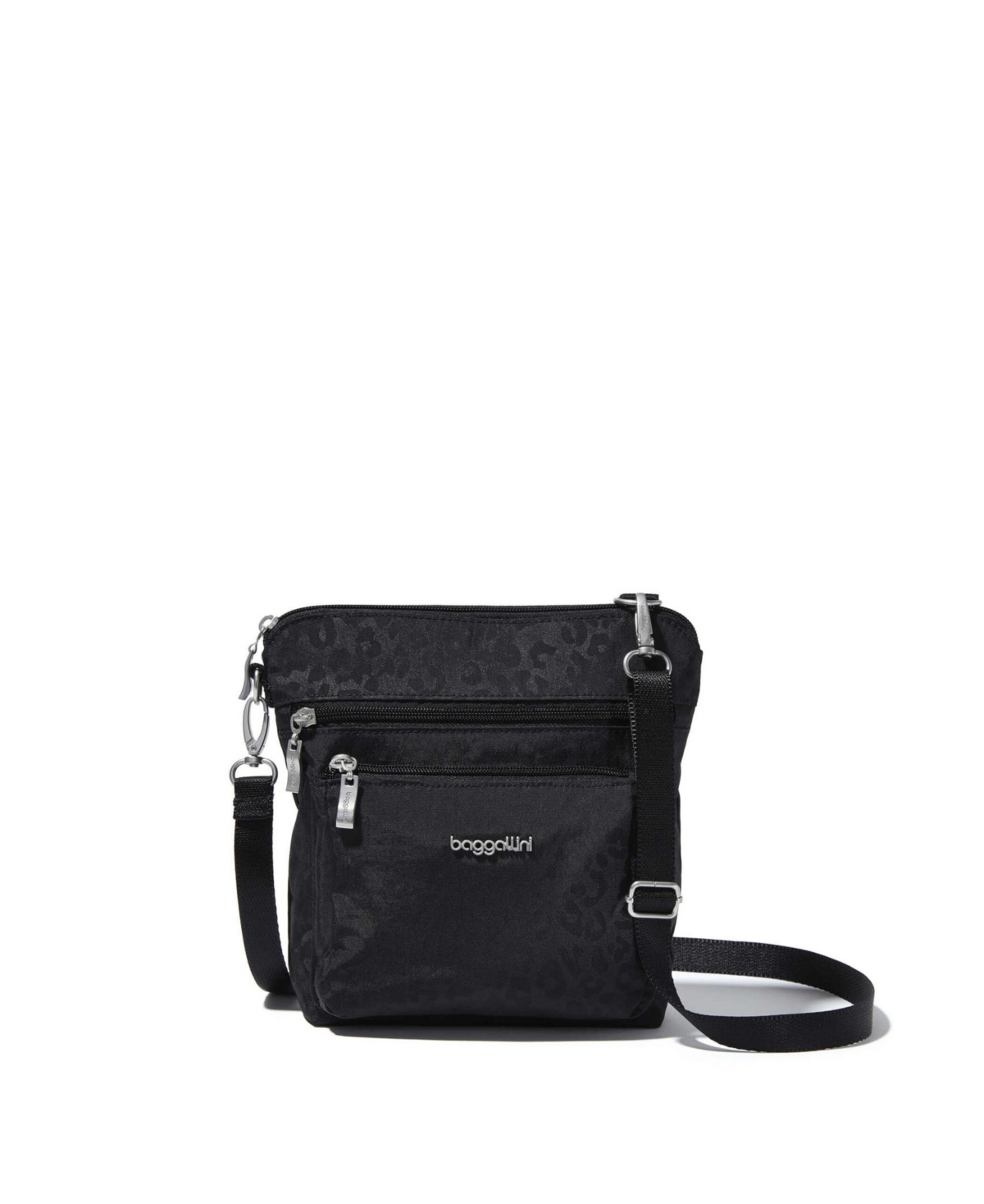 Shop Baggallini Modern Pocket Adjustable Strap Crossbody Bag In Blush Neoprene
