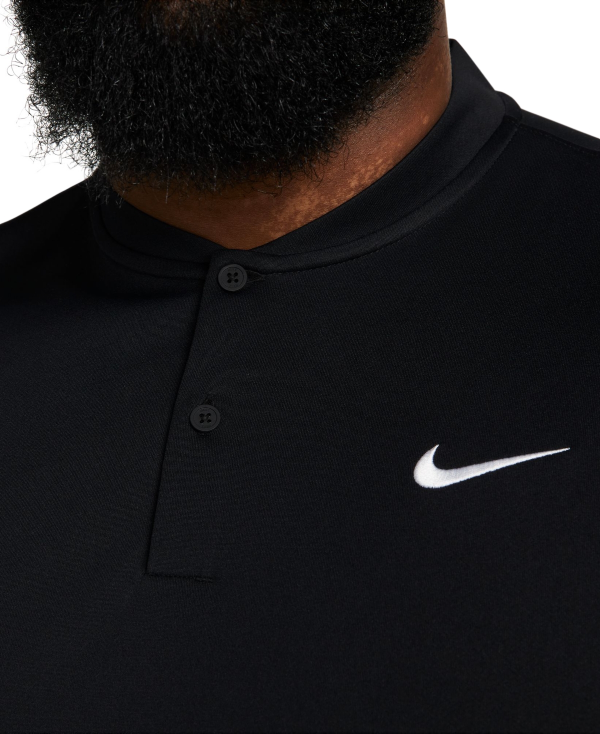 NikeCourt Men's Dri-fit Short Sleeve Tennis Blade Polo Shirt -(white)