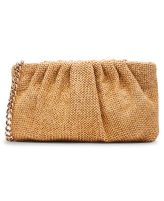 Steve Madden LUCIA ラフィアクラッチバック Steve Madden Lucia Raffia Clutch - Macy's