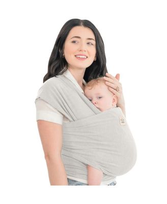 KeaBabies Original Baby Wraps Carrier Baby Sling Carrier Stretchy Infant Carrier for Newborn Toddler - Rhino gray 30$