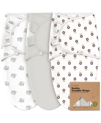 KeaBabies 3pk Soothe Baby Swaddle Organic Baby Swaddle Sleep Sacks Newborn Infant Swaddle Sack - The Wild 2 28$