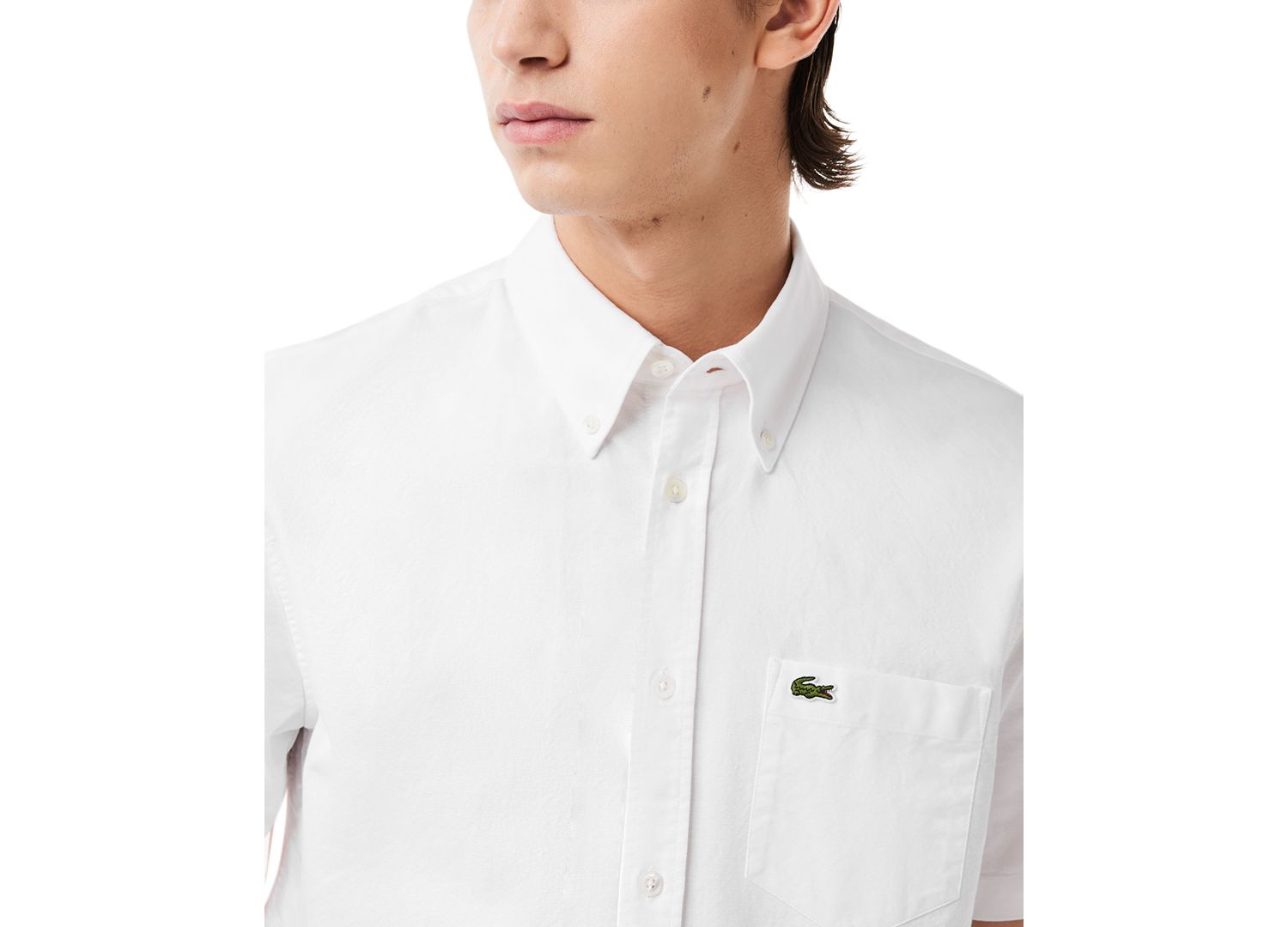 Men's Short Sleeve Button-Down Oxford Shirt