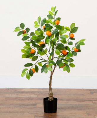 3ft. Artificial Tangerine Tree