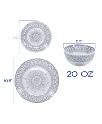 Arabesque, 20-Piece Dinnerware Set, Service for 4