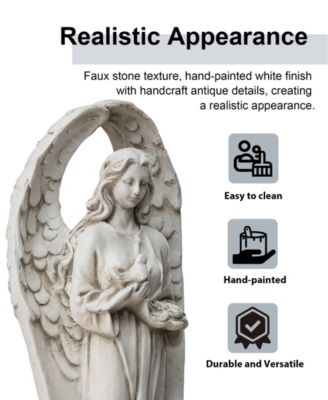 Standing Archangel Garden Statue