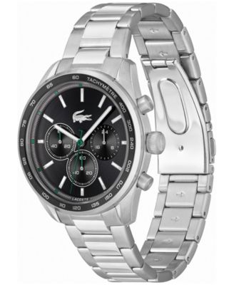 Men's Chronograph Boston Stainless Steel Bracelet Watch 44mm