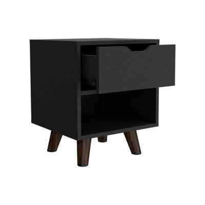 Streamdale Nightstand Carleen, Bedroom, Black