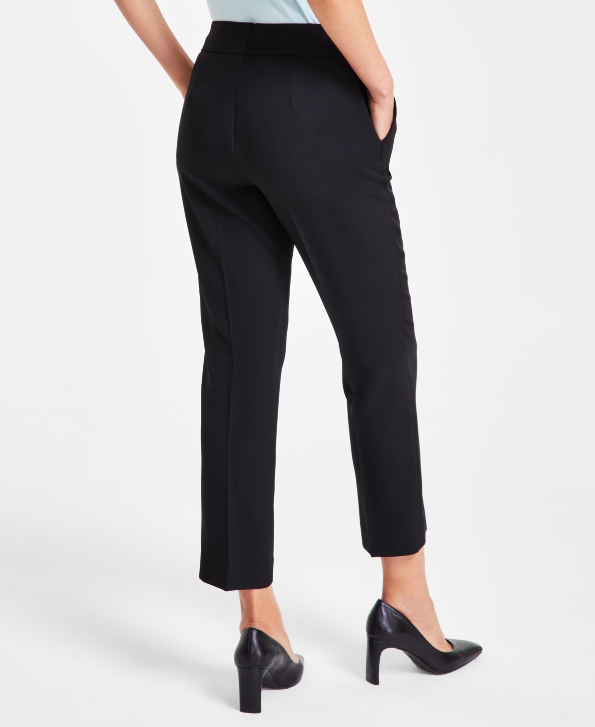 Kasper Women's Cropped Mid Rise Pants