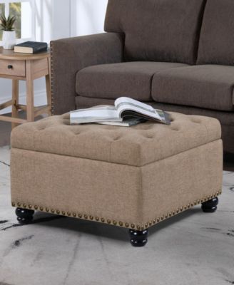 28" Designs4Comfort Herald Square Ottoman Coffee Table