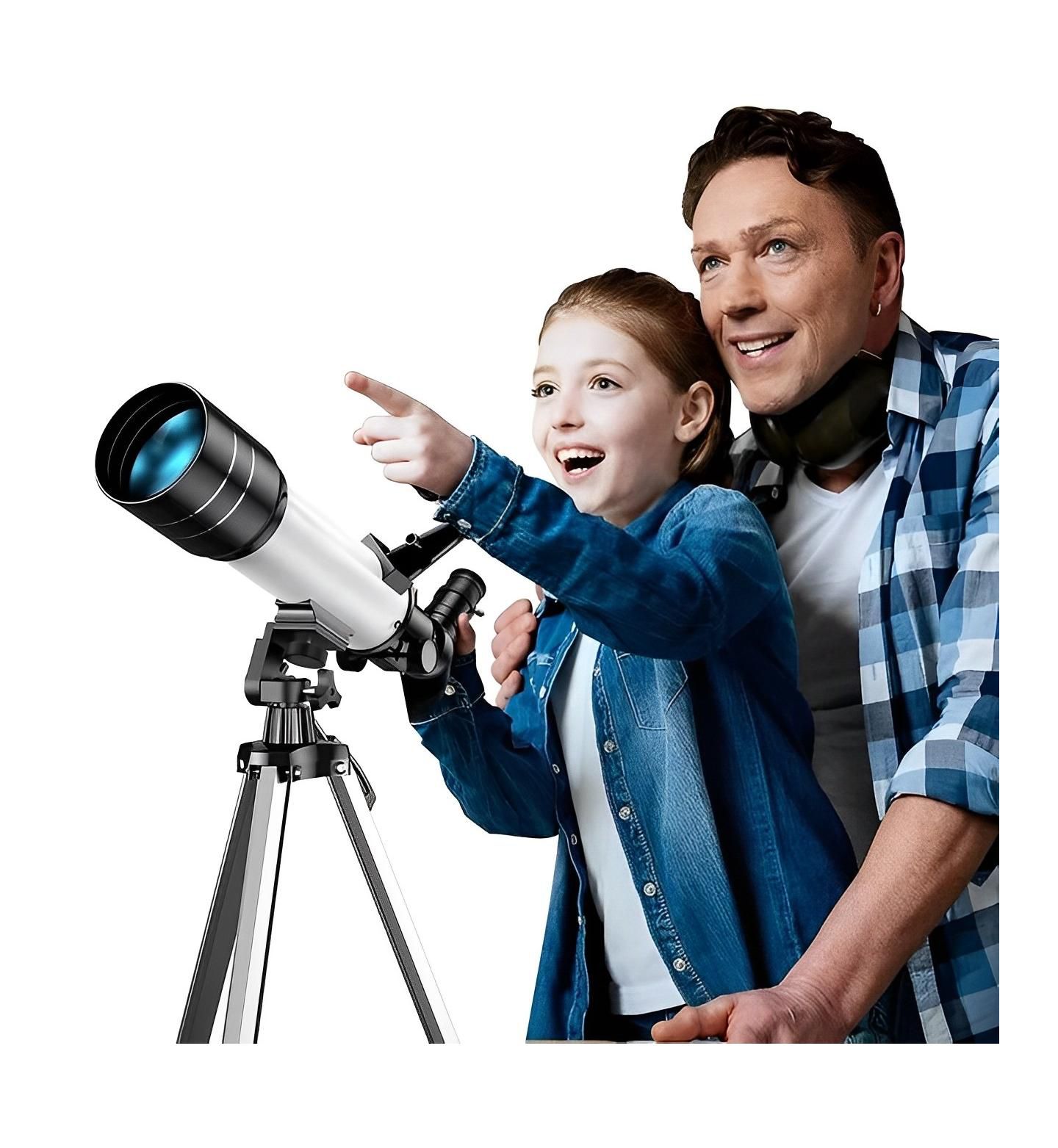 Детская игрушка SUGIFT Telescope 70mm Aperture 400mm Az Mount Beginner-Friendly Astronomy Telescope, Ages 5+ — фото 2