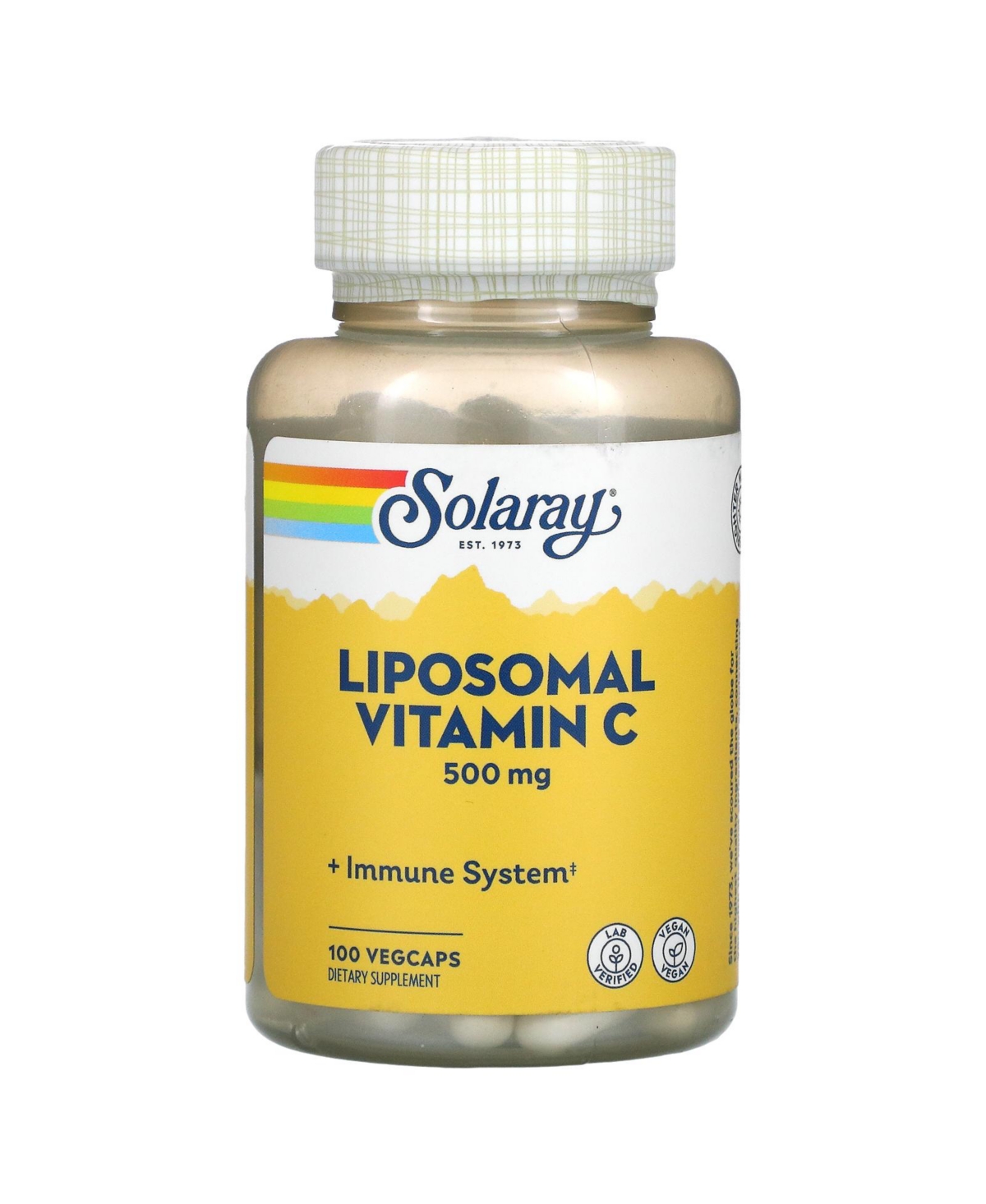 Liposomal Vitamin C 500 mg - 100 VegCaps - Assorted Pre-pack (See Table