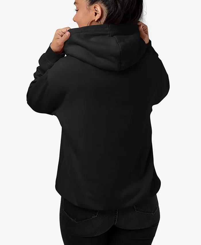 Women's Word Art Paw Heart Hooded Sweatshirt - thumbnail 4