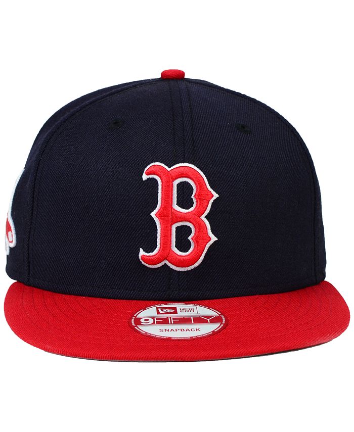 New Era Boston Red Sox 2-Tone Link 9FIFTY Snapback Cap - Macy's