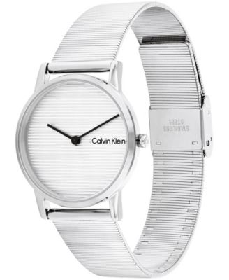 Women's CK Feel Stainless Steel Mesh Watch 30mm
