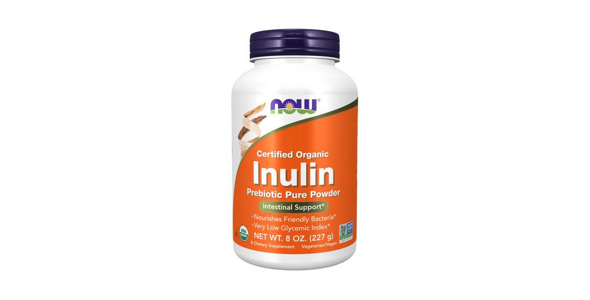 Inulin Prebiotic Pure Powder, 8 Oz