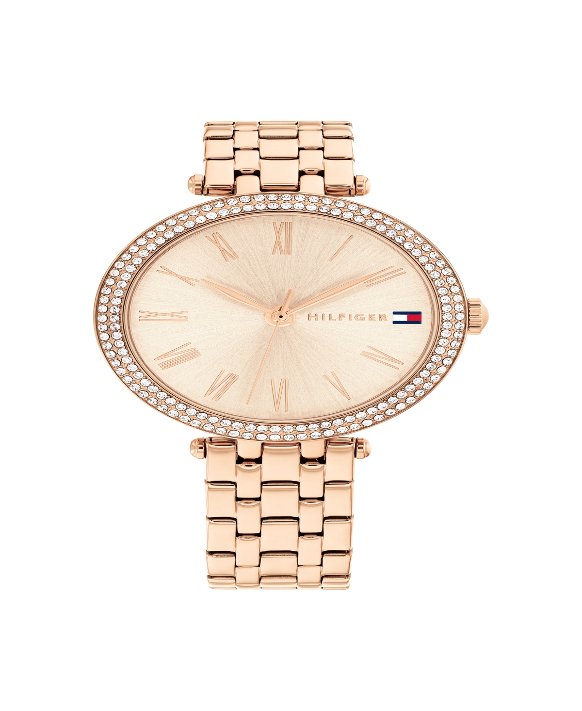 Women's Quartz Carnation Gold-Tone Stainless Steel Watch 34mm - Blush