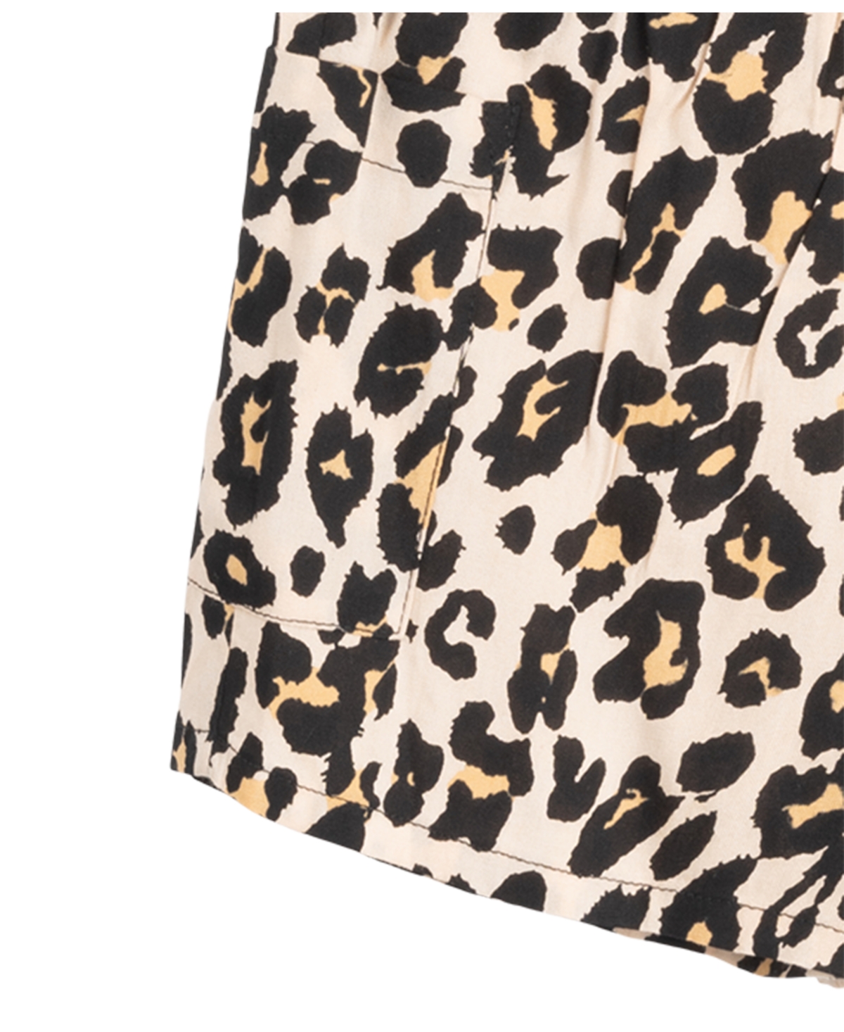 Shop Rare Editions Baby Girl Cheetah Short Set In Black