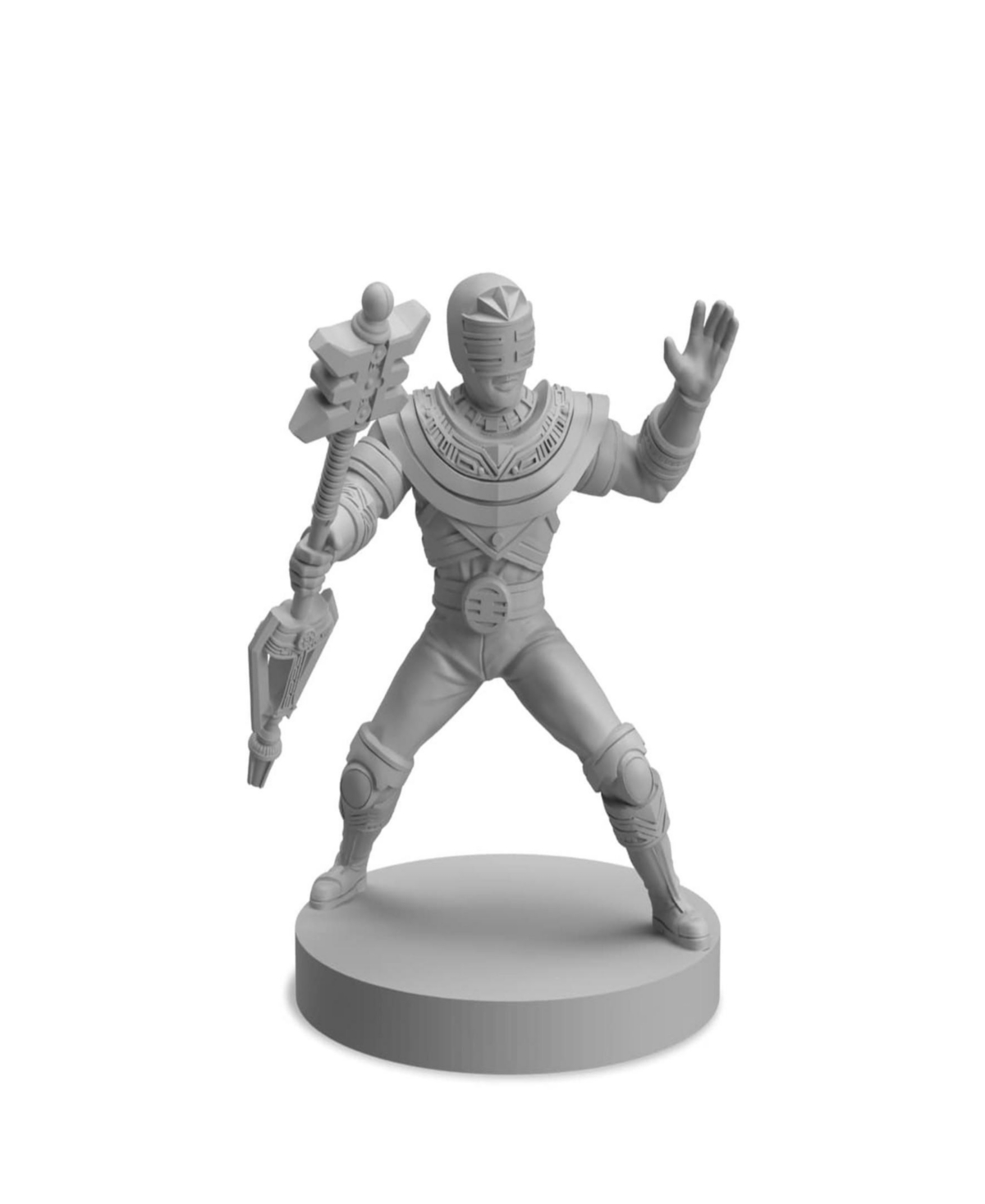 Shop Renegade Game Studios - Power Rangers Roleplaying Game Hero Miniatures Set 2 In Multi