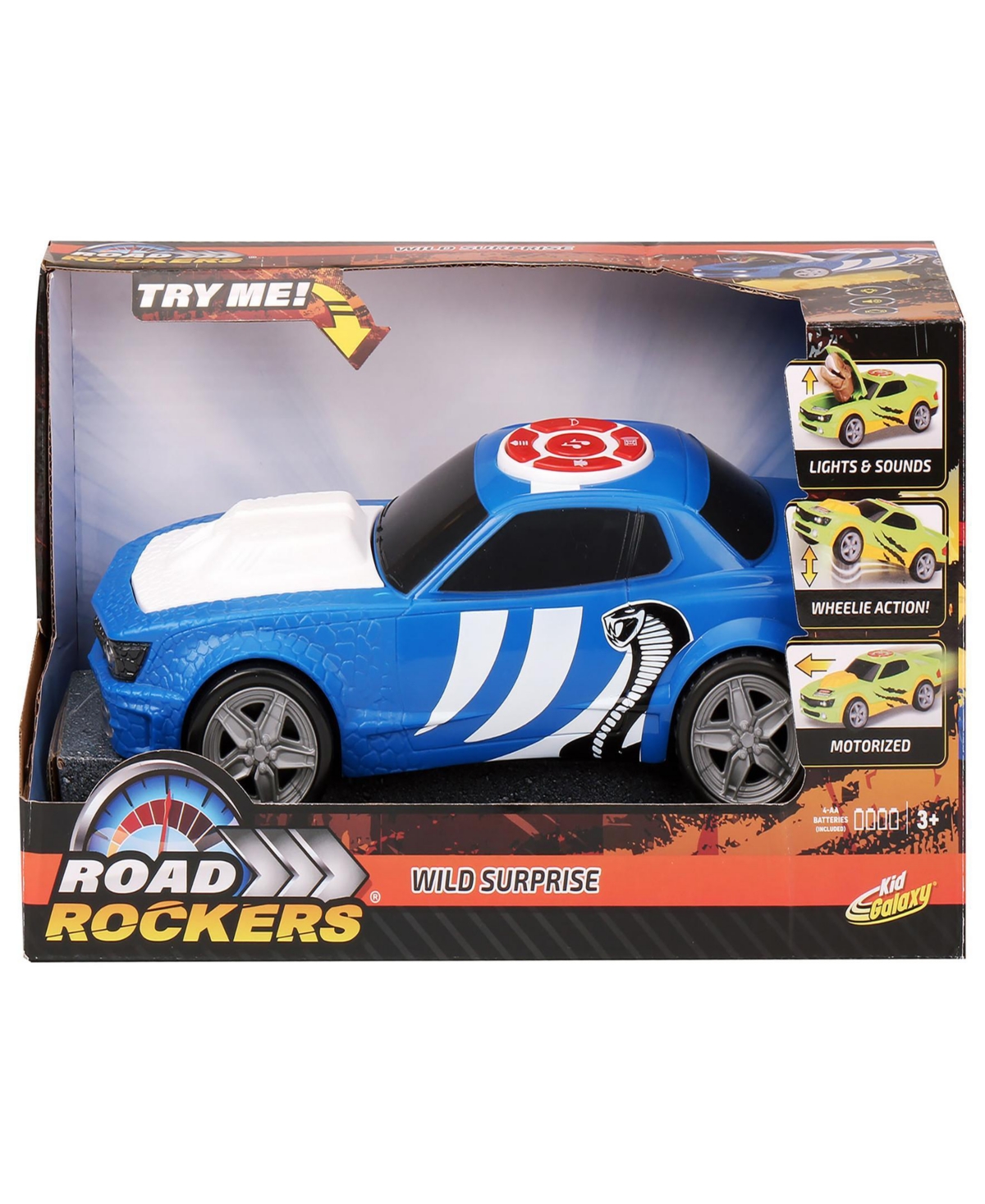 Kid Galaxy Kids' - Wild Surprise Cobra Car In Multi
