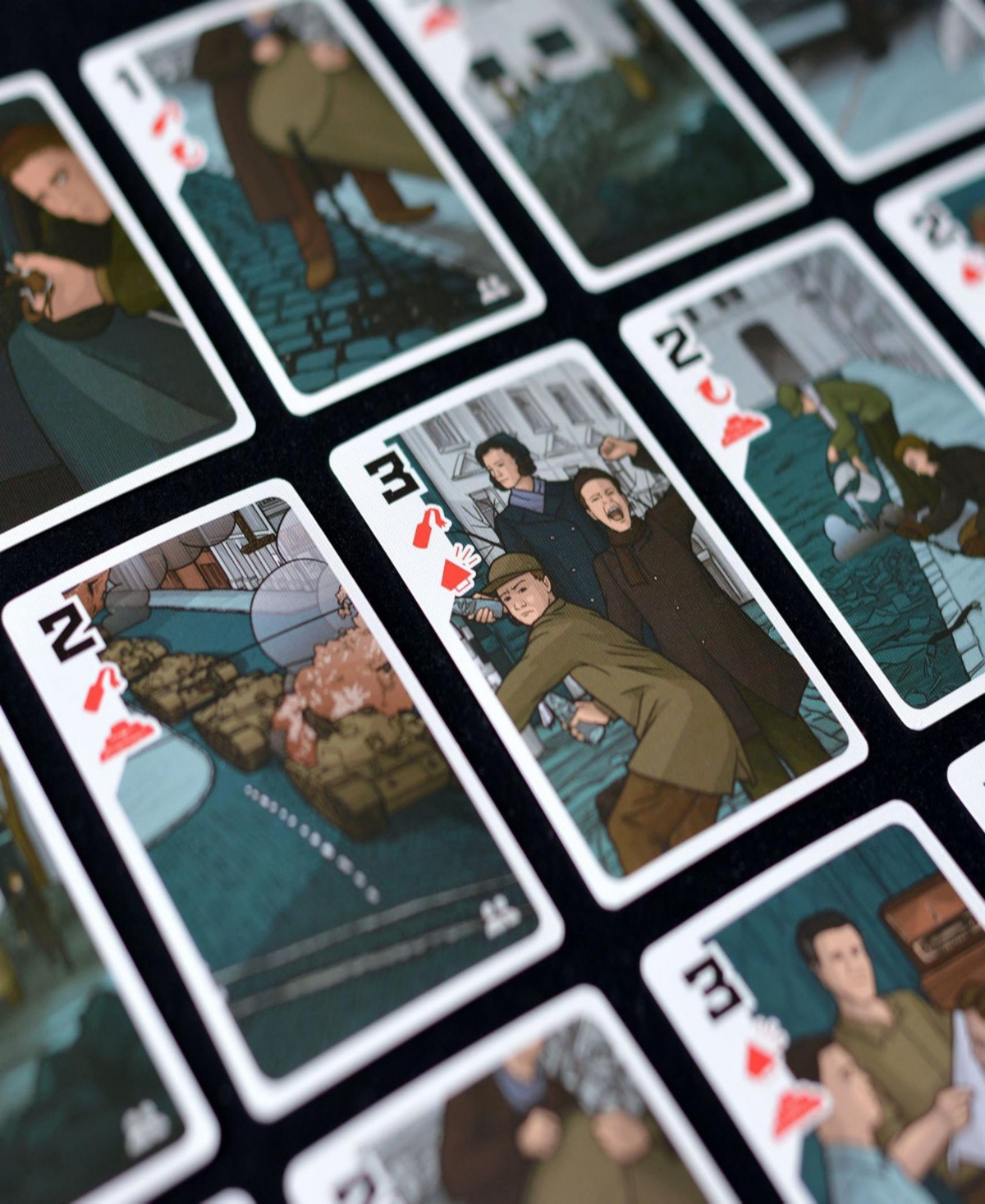 Mighty Boards - Nights of Fire - Battle for Budapest Board Game