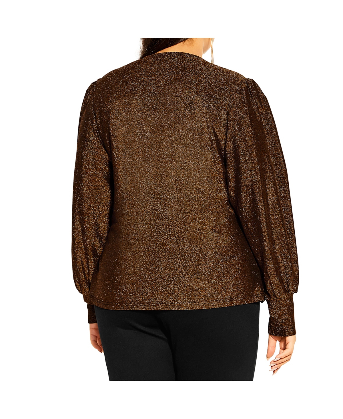 City Chic Plus Size Glowing Top