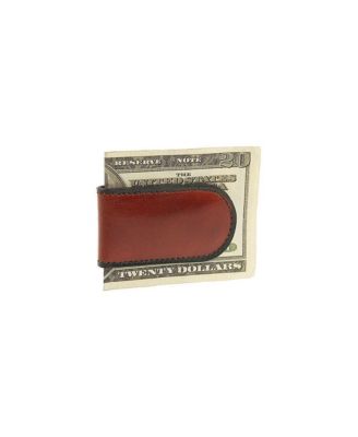 Men's Old Leather Money Clip for Men