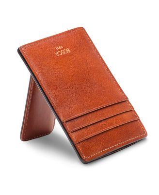 Men's Dolce Deluxe Front Pocket Wallet, Amber