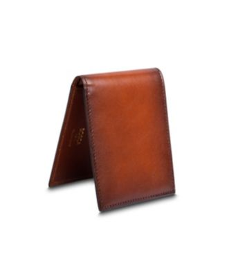 Men's Hard Burnished Italia Small Bifold Wallet