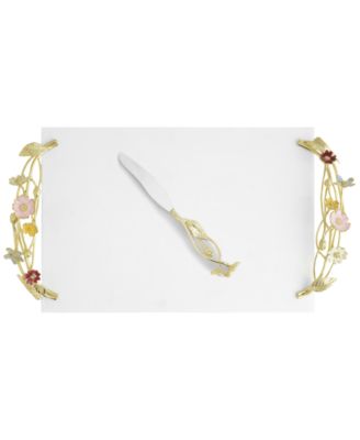 Wildflowers Cheeseboard with Knife