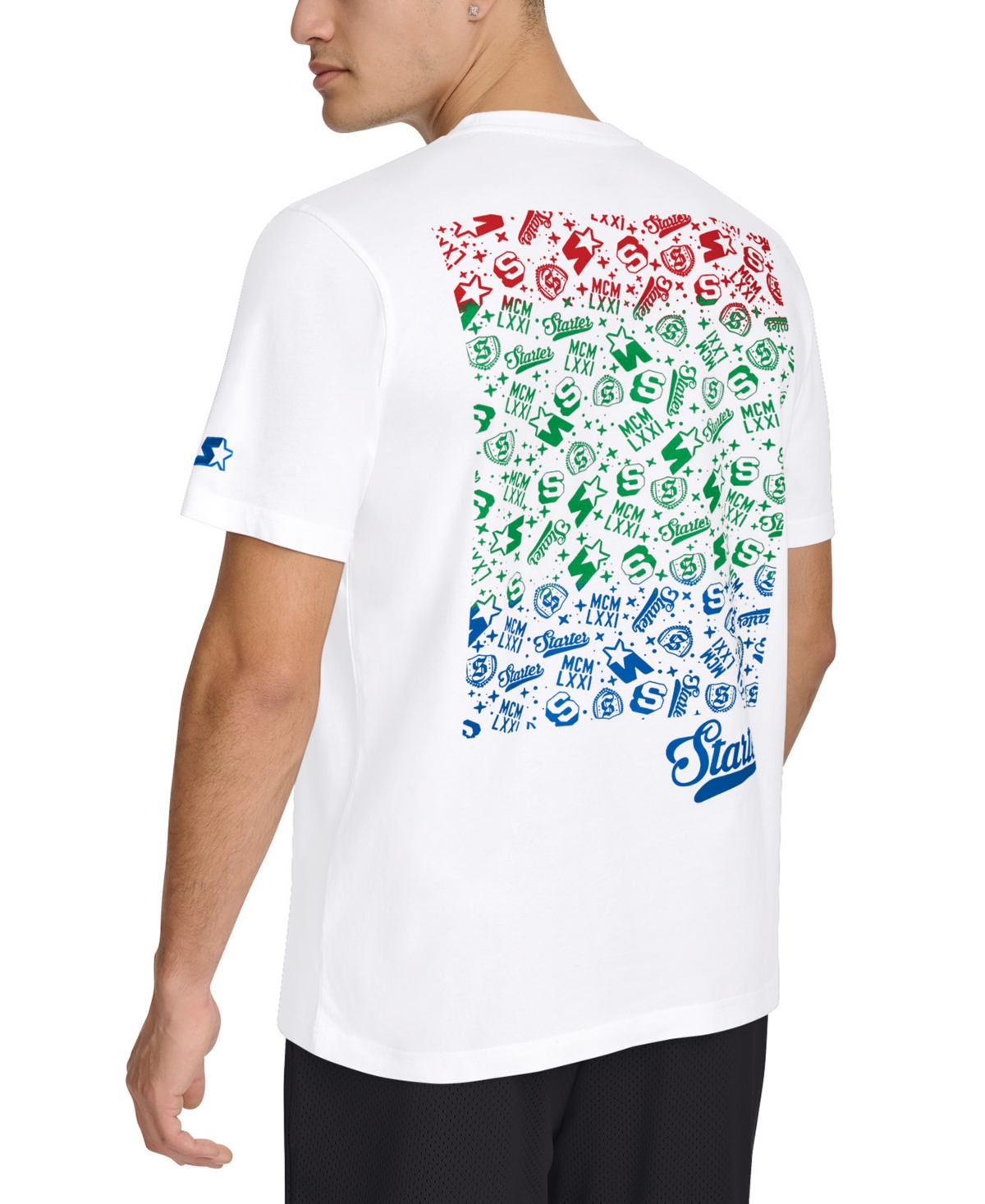 Starter Men's Sunset Beach Regular-Fit Logo Graphic T-Shirt