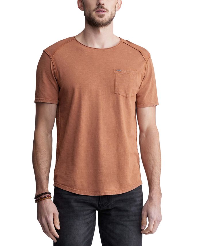 Buffalo David Bitton Men's Kamizo Classic-Fit Solid Pocket T-Shirt - Macy's
