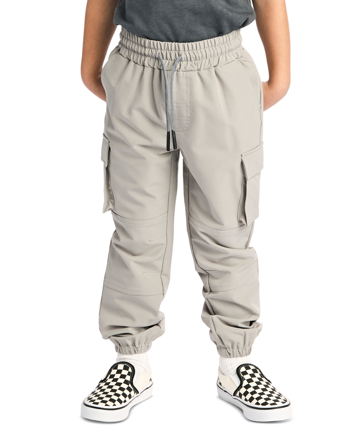 Shop Sovereign Code Toddler & Little Boys Hyperloop Cargo Pants In Light Grey