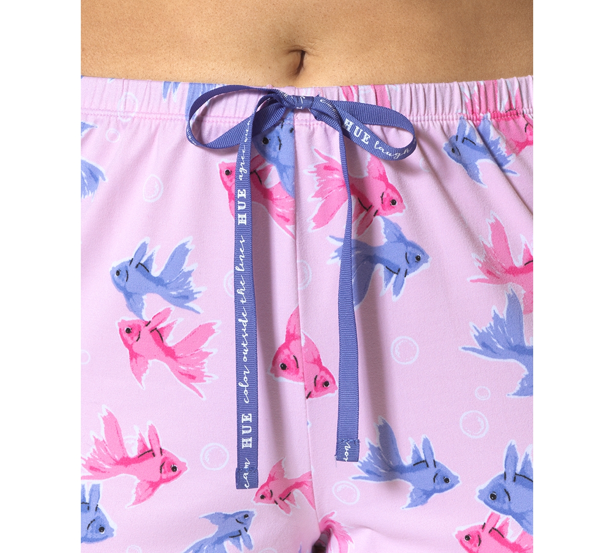 Hue Women's Goldfish Friends Capri Pajama Pants