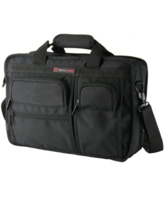 Conrad Messenger Bag 15.6 Inch Laptop Briefcase with Tablet Sleeve