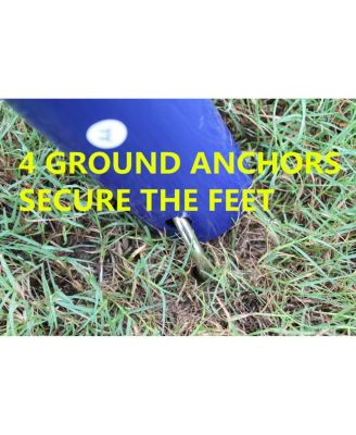 Streamdale A-Frame Metal Swing Set with Slide