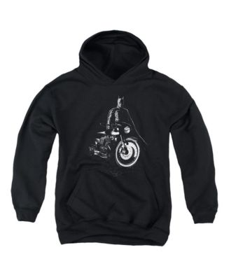 Batman Boys The Youth And His Motorcycle Pull Over Hoodie / Hooded ...