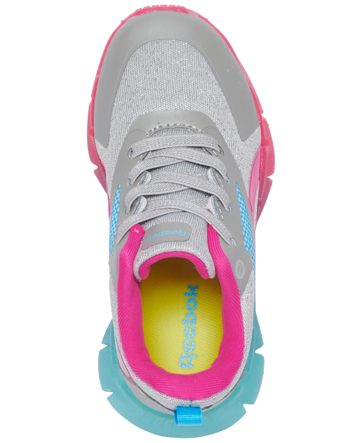 Reebok Toddler Girls Zig N Flash Light-Up Casual Sneakers from Finish Line
