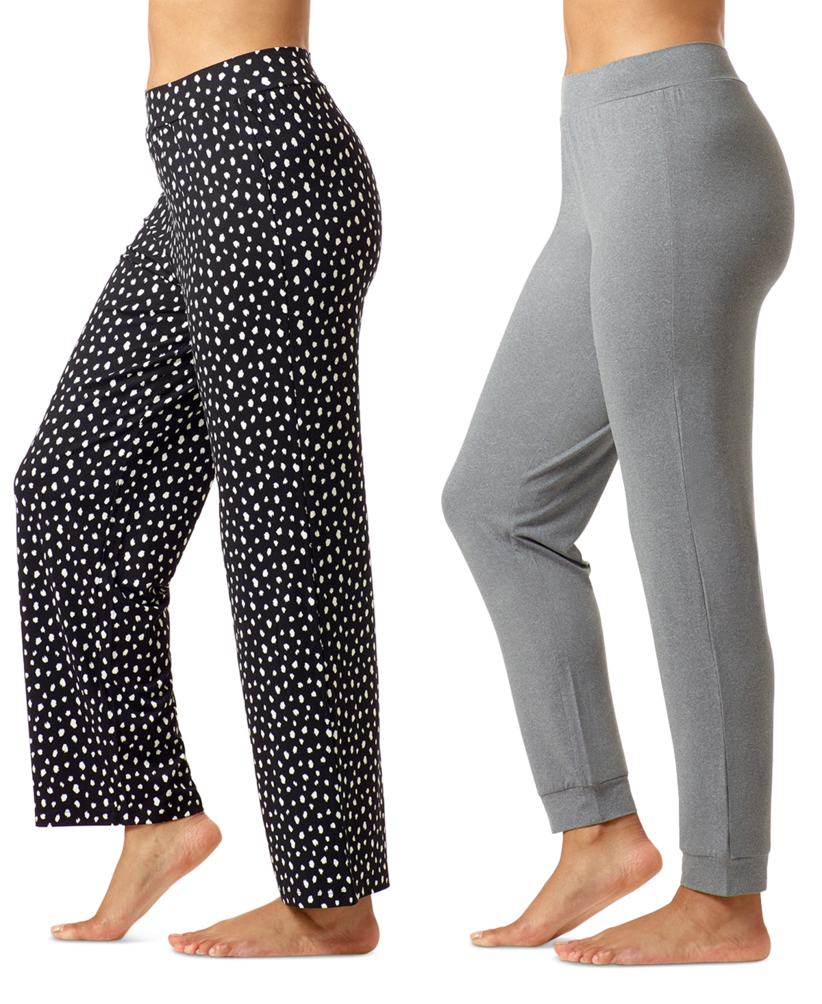 Women's 2-Pk. Pure Comfort Mid-Rise Pajama Pants - Blue Indigo