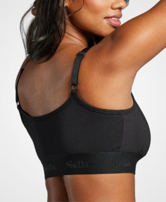 Women's Breathable Organic Cotton Scoop Neck Bralette