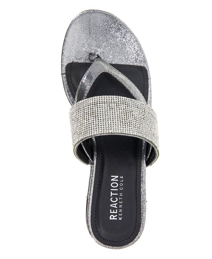 Kenneth Cole Women's Amelia Flare Heeled Sandal Loafer - Black, Size 10, 3.5 Inch Heel - View #12