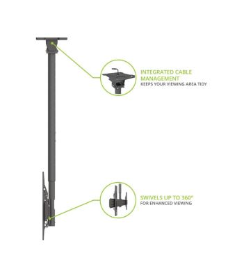 CM600SG Stainless Steel Full-Motion Outdoor Ceiling Mount for 37" - 70" TVs