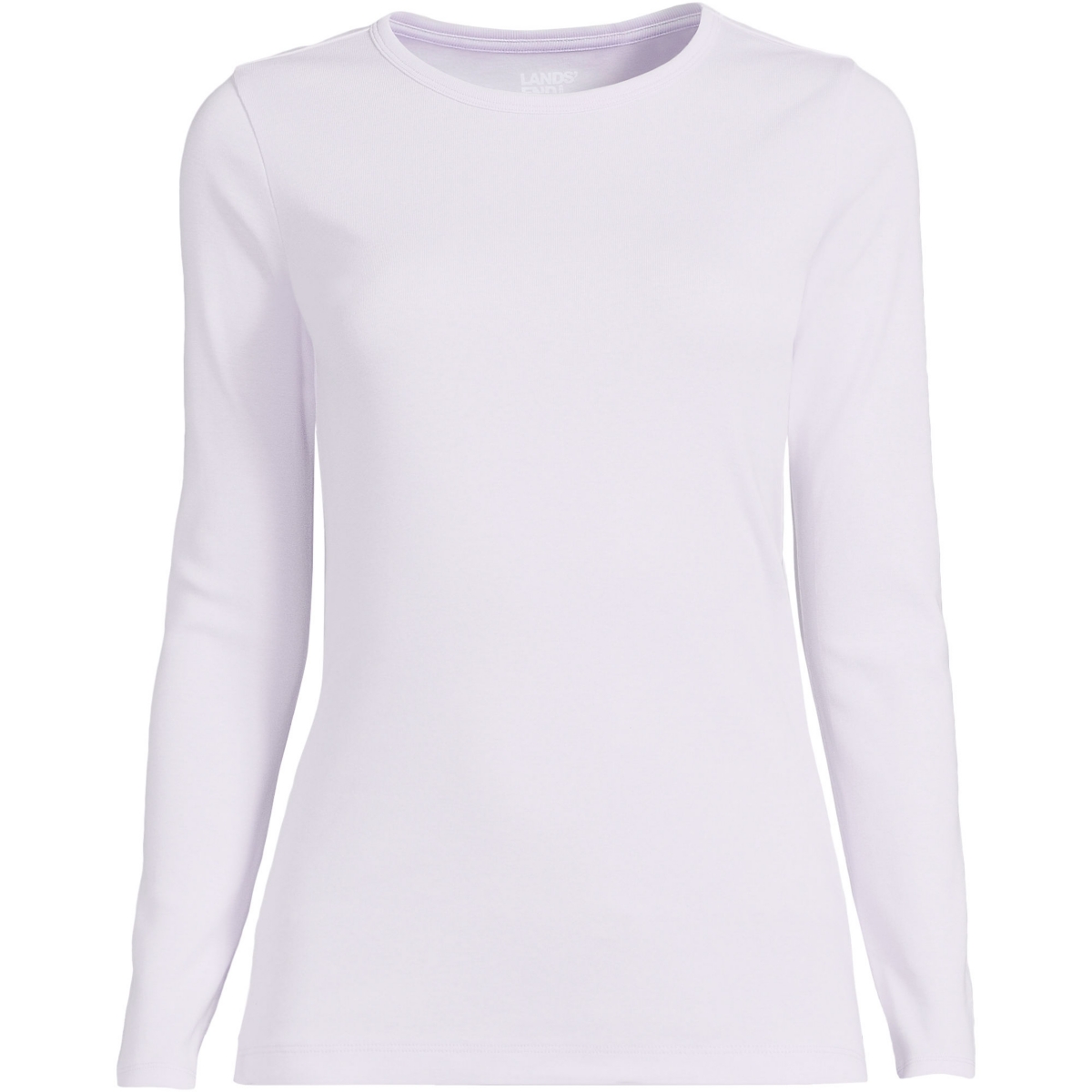 Lands' End Women's Cotton Rib T-shirt
