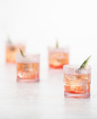 NoHo Double Old-Fashioned 9.85-oz. Glasses, Set of 4