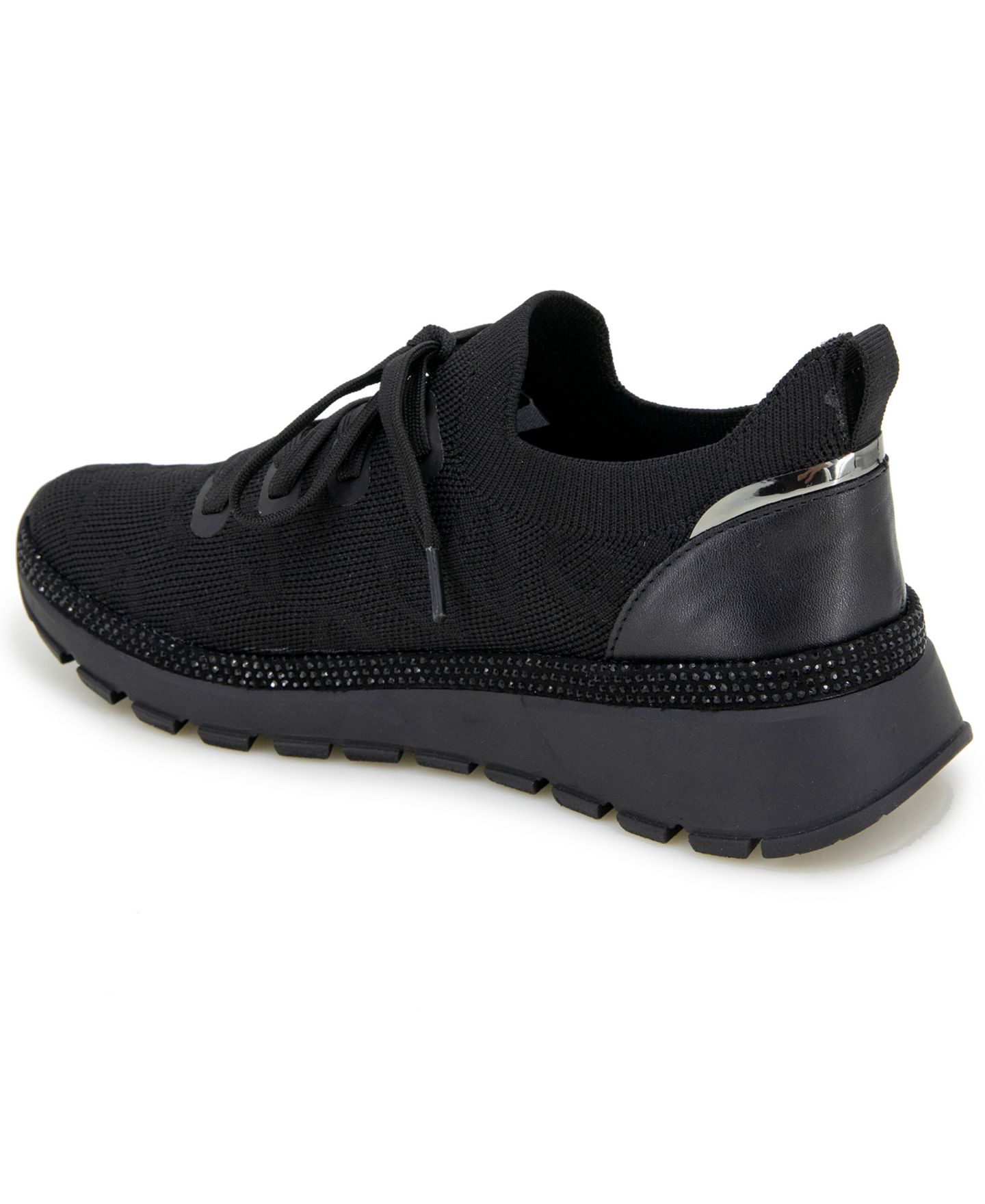Женские кроссовки Kenneth Cole Reaction Kuest, цвет: Чёрный вязаный — фото 6