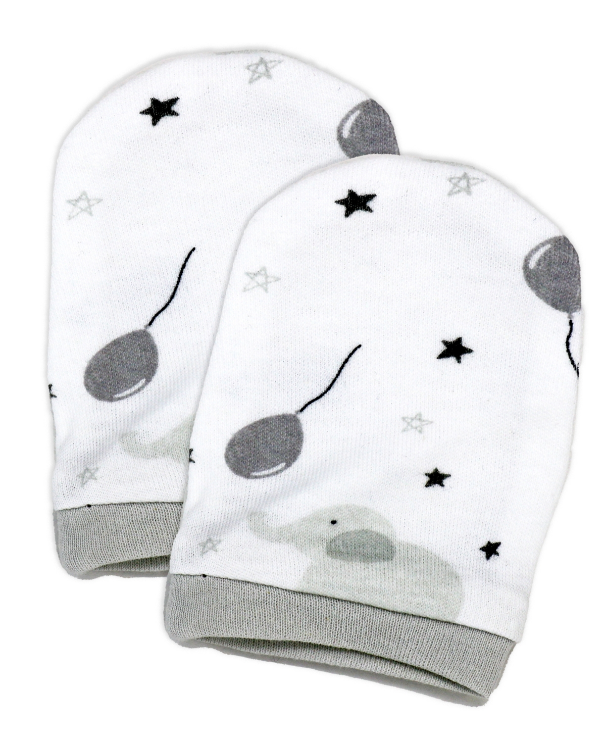 Tendertyme Baby Boy and Baby Girl Elephants and Balloons 5 Piece Layette Set