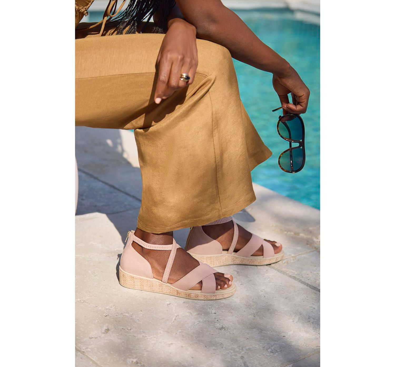 Women's Bali Sand Washable Strappy Sandals