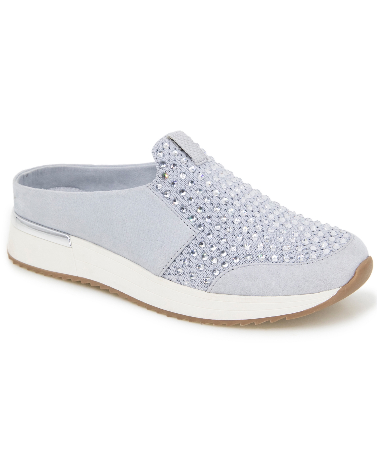 Kenneth Cole Reaction Women's Carol Mules In Mid Grey Knit