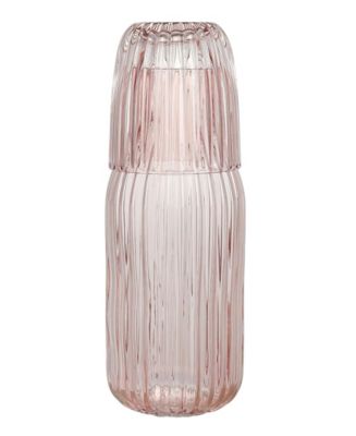 Jay Companies Pink Fluted Carafe 40.58Oz. main image 1