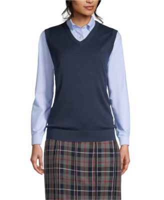 Women's Cotton Modal Fine Gauge Sweater Vest