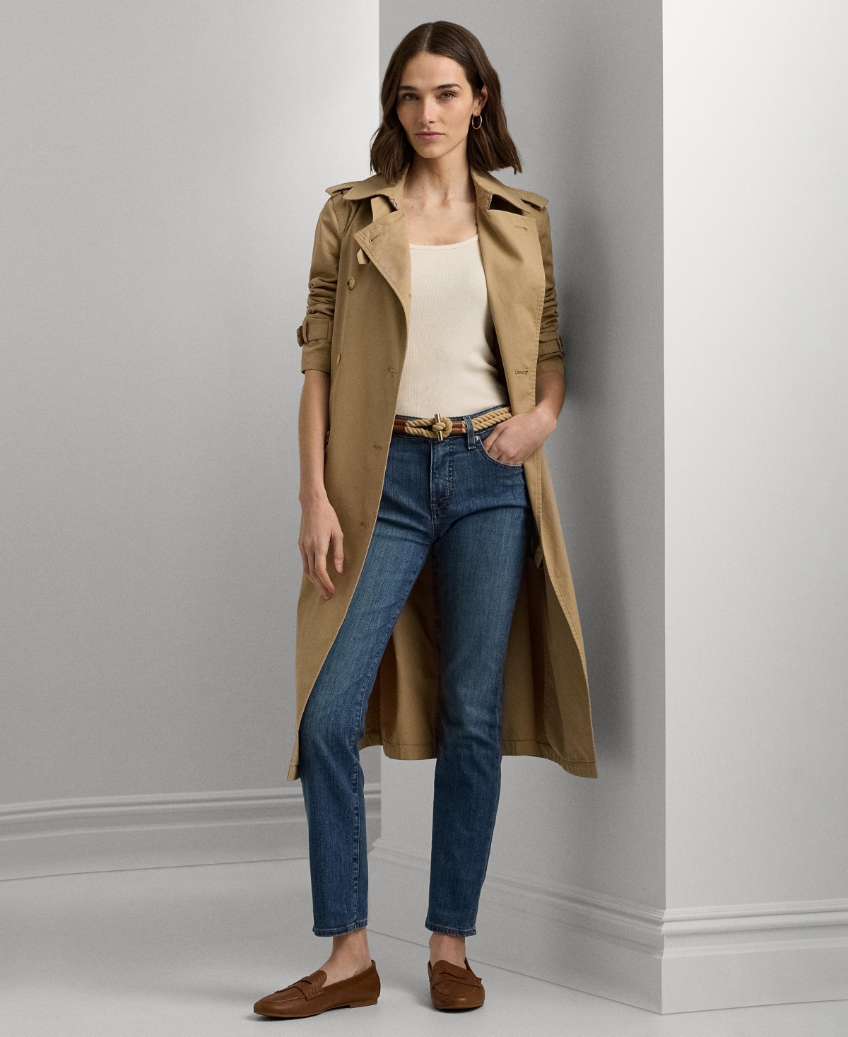 Lauren Ralph Lauren Super Stretch Premier Straight Jeans, Regular and Short Lengths